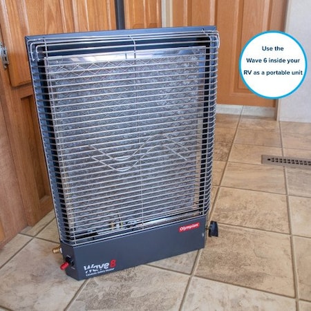 Camco CAMCO OLYMPIAN WAVE-6 6000 BTU HTR. 57341